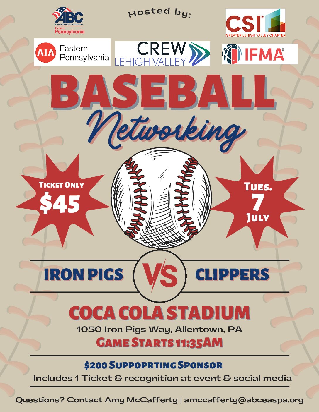 Networking & Baseball